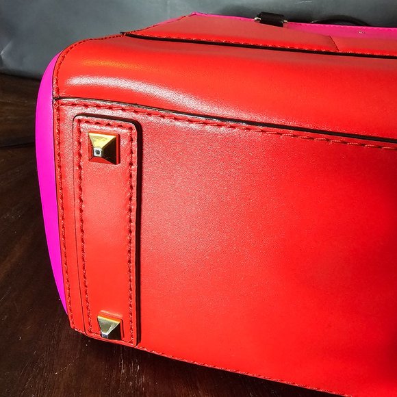 Kate Spade Large Beau Bag in Pink Red - Picture 5 of 10